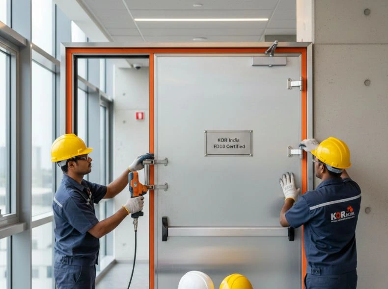 Kor India Fire Door Installation Professional