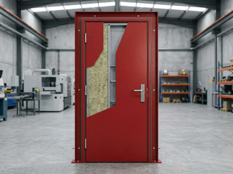 Bis Certified Steel Fire Doors Manufacturing In Greater Noida