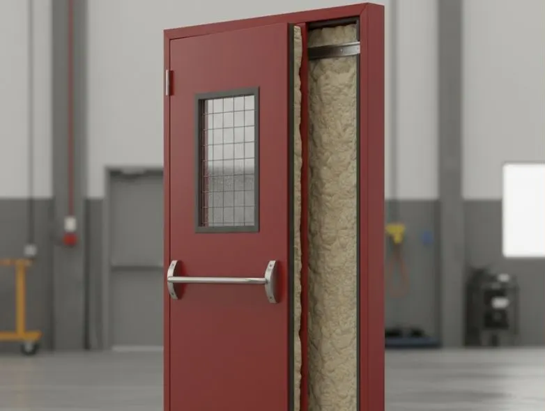 Kor India Vision Panel Fire Doors Technical